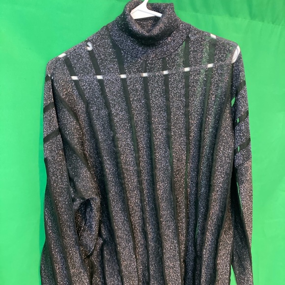 Men’s Sheer Turtleneck - Picture 2 of 4